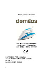 DOMEOS FER14DOM Notice D'utilisation