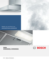 Bosch DHI923GSG Notice D'utilisation