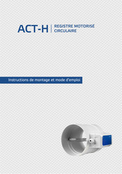 Sentera Controls ACT-H-125 Instructions De Montage Et Mode D'emploi