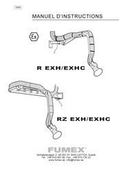 Fumex R EXH Manuel D'instructions