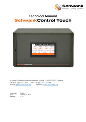 Schwank Control Touch Manuel Technique