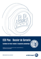 BPW ECO Plus Manuel D'instructions