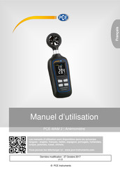 PCE Instruments PCE-MAM 2 Manuel D'utilisation