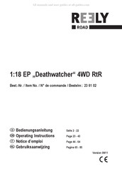 Reely ROAD Deathwatcher Notice D'emploi