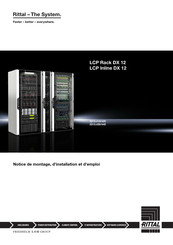 Rittal LCP Rack DX 12 Notice De Montage, D'installation Et D'emploi