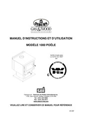 Osburn 1000 Manuel D'instructions Et D'utilisation