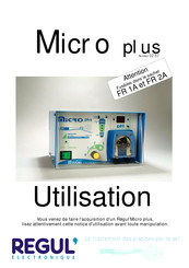 Regul' Electronique Micro plus Utilisation