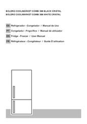cecotec BOLERO COOLMARKET COMBI 366 BLACK CRISTAL Guide D'utilisation