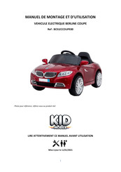 JT2D KID Mobile BCELECCOUPE00 Manuel De Montage Et D'utilisation