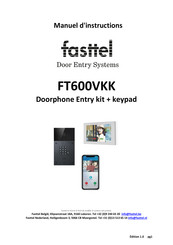 Fasttel FT600VKK Manuel D'instructions