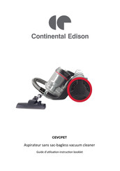 CONTINENTAL EDISON CEVCPET Guide D'utilisation