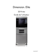 Stratasys Dimension Elite Guide De L'utilisateur