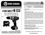 King Canada CONNECT1 8020L Manuel D'instructions