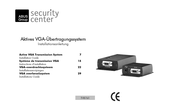 ABUS Security-Center VGA Instructions D'installation