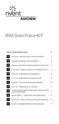 nVent RAYCHEM RIM-DrainTrace-KIT Instructions D'installation