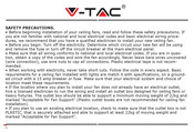 V-TAC VT-6056-4 Manuel D'instructions