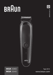 Braun MGK 3040 Mode D'emploi