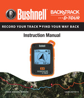 Bushnell BACK TRACK D-TOUR 360310BG Manuel D'instructions