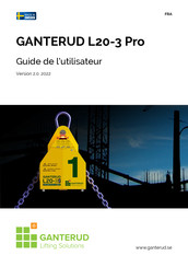 GANTERUD L20-3 Pro Guide De L'utilisateur