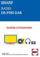 Sharp DR-P350 Manuel De L'utilisateur