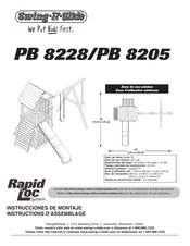 Swing-N-Slide Rapid Loc PB 8205 Instructions D'assemblage