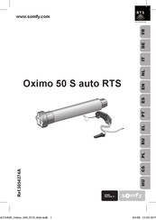 SOMFY Oximo 50 S Auto io Notice D'installation