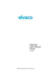 elvaco CMe3100 Mode D'emploi