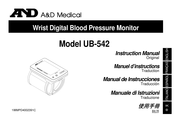 A&D Medical UB-542 Manuel D'instructions