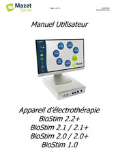 Mazet Sante BioStim 2.0 Manuel Utilisateur