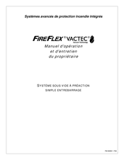 FireFlex VACTEC Manuel D'opération Et D'entretien