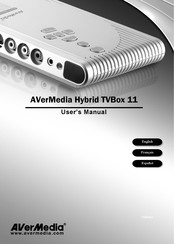 Avermedia Hybrid TVBox 11 Guide D'utilisation