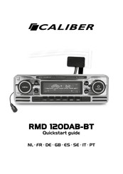 Caliber RMD 120DAB-BT Guide De Démarrage Rapide