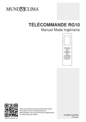 mundoclima RG10 Manuel