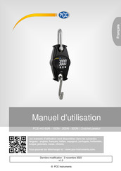 PCE Instruments PCE-HS 300N Manuel D'utilisation