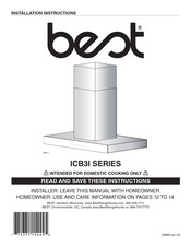 Best ICB3I Serie Instructions D'installation