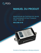 RJG SG/LX8-S-ID Manuel Du Produit