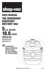 Shop-Vac H87 Série Manuel D'utilisation