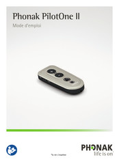 Phonak PilotOne II Mode D'emploi