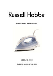 Russell Hobbs RHI101 Mode D'emploi