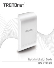 TRENDnet TEW-740APBO Guide D'installation Rapide