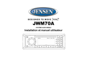 Jensen JWM70A Installation Et Manuel D'utilisation