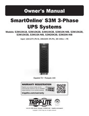 Tripp-Lite SmartOnline S3M15K3B Manuel De L'utilisateur