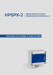 Sentera Controls HPSPX-2 Instructions De Montage Et Mode D'emploi
