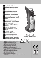 Lavor KLS-LS Classic Manuel D'instructions