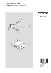 Festo EXCM-40-PF Serie Mode D'emploi