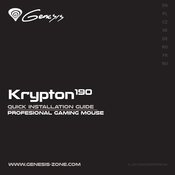 Genesys Krypton 190 Guide D'installation Rapide