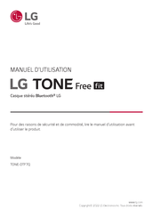 LG TONE Free fit TONE-DTF7Q Manuel D'utilisation