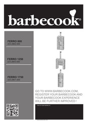 Barbecook FERRO 1250 Mode D'emploi