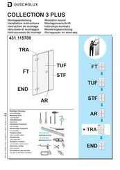 Duscholux COLLECTION 3 Instructions De Montage