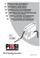 Piusi HC20151200 Notice D'utilisation Et D'entretien